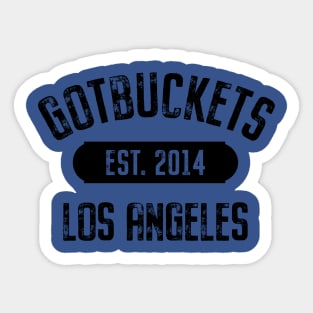 Los Angeles gotbuckets Sticker